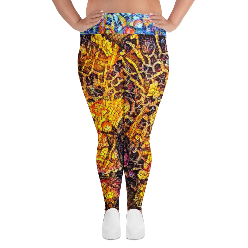 All-Over Print Plus Size Leggings