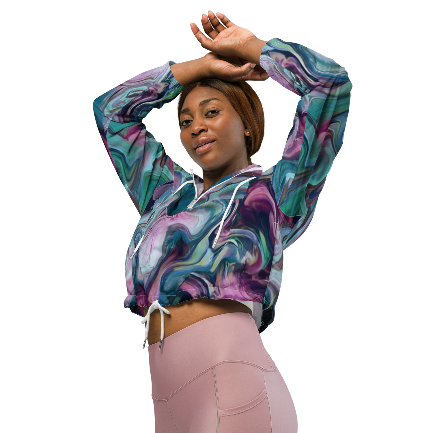 Women's Cropped Windbreaker