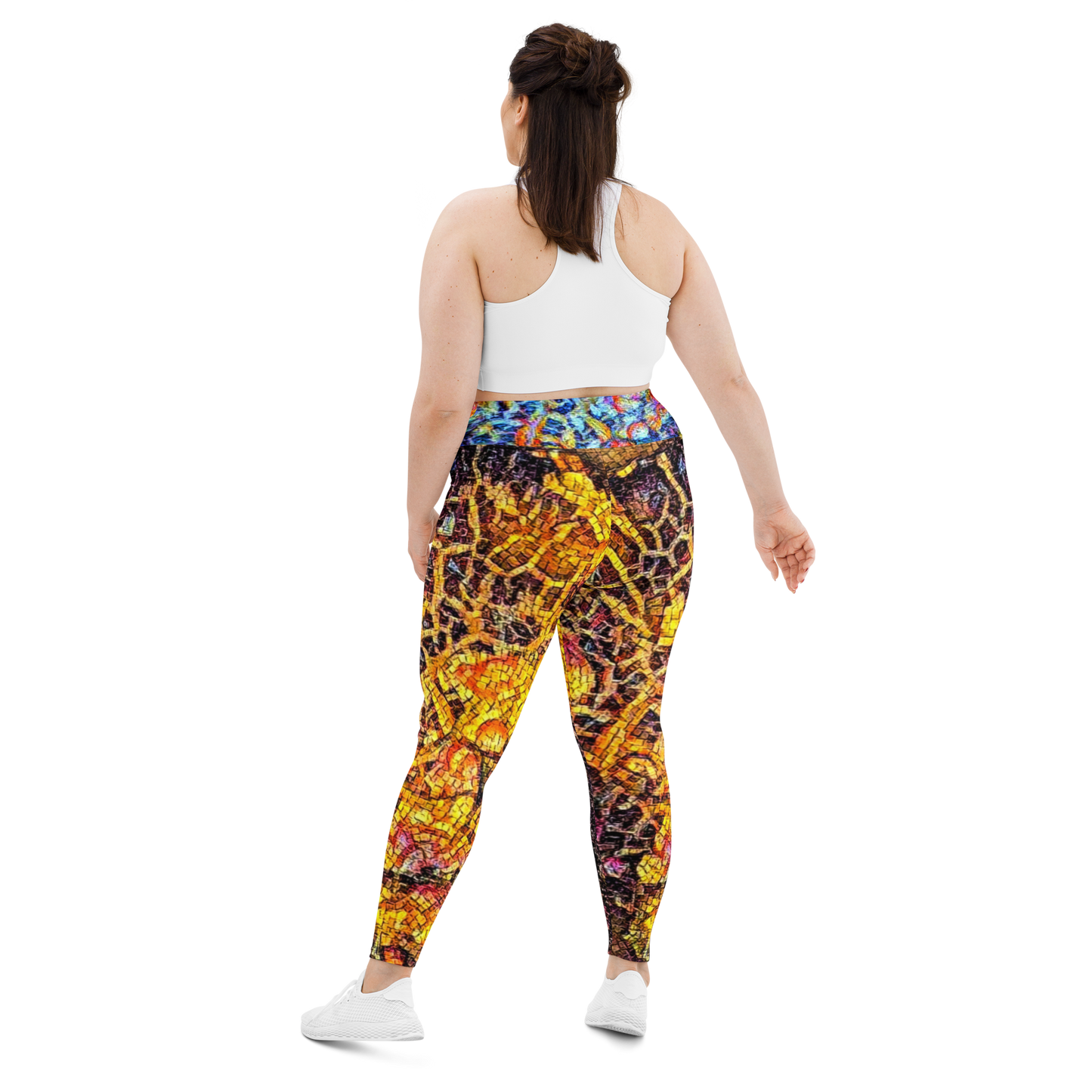 All-Over Print Plus Size Leggings