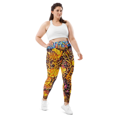 All-Over Print Plus Size Leggings