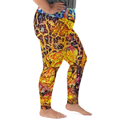 All-Over Print Plus Size Leggings