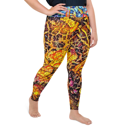 All-Over Print Plus Size Leggings