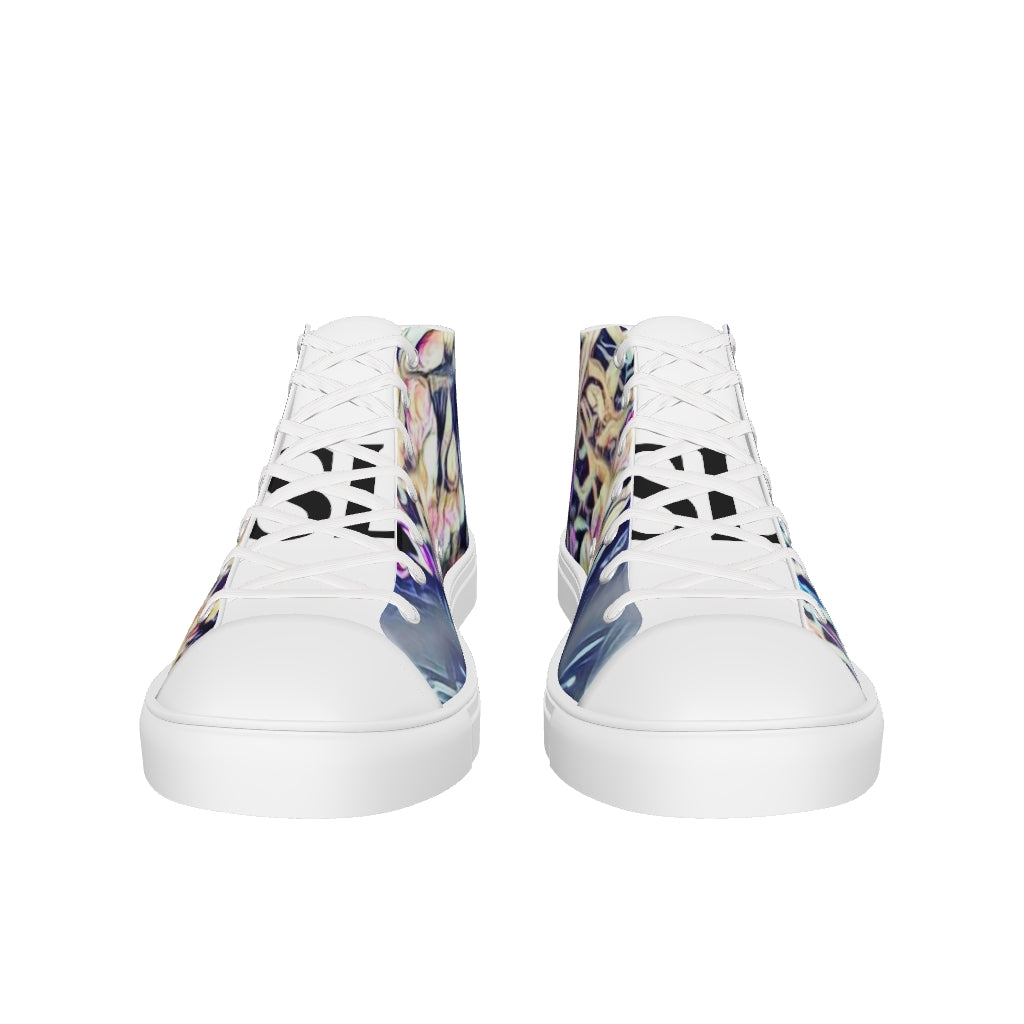 Men’s high top canvas shoes