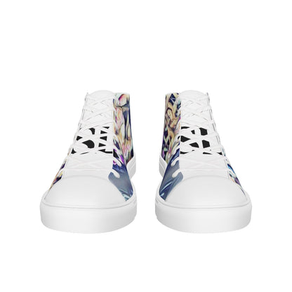 Men’s high top canvas shoes